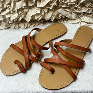 Glamorous Toe Flats Women’s Sandals